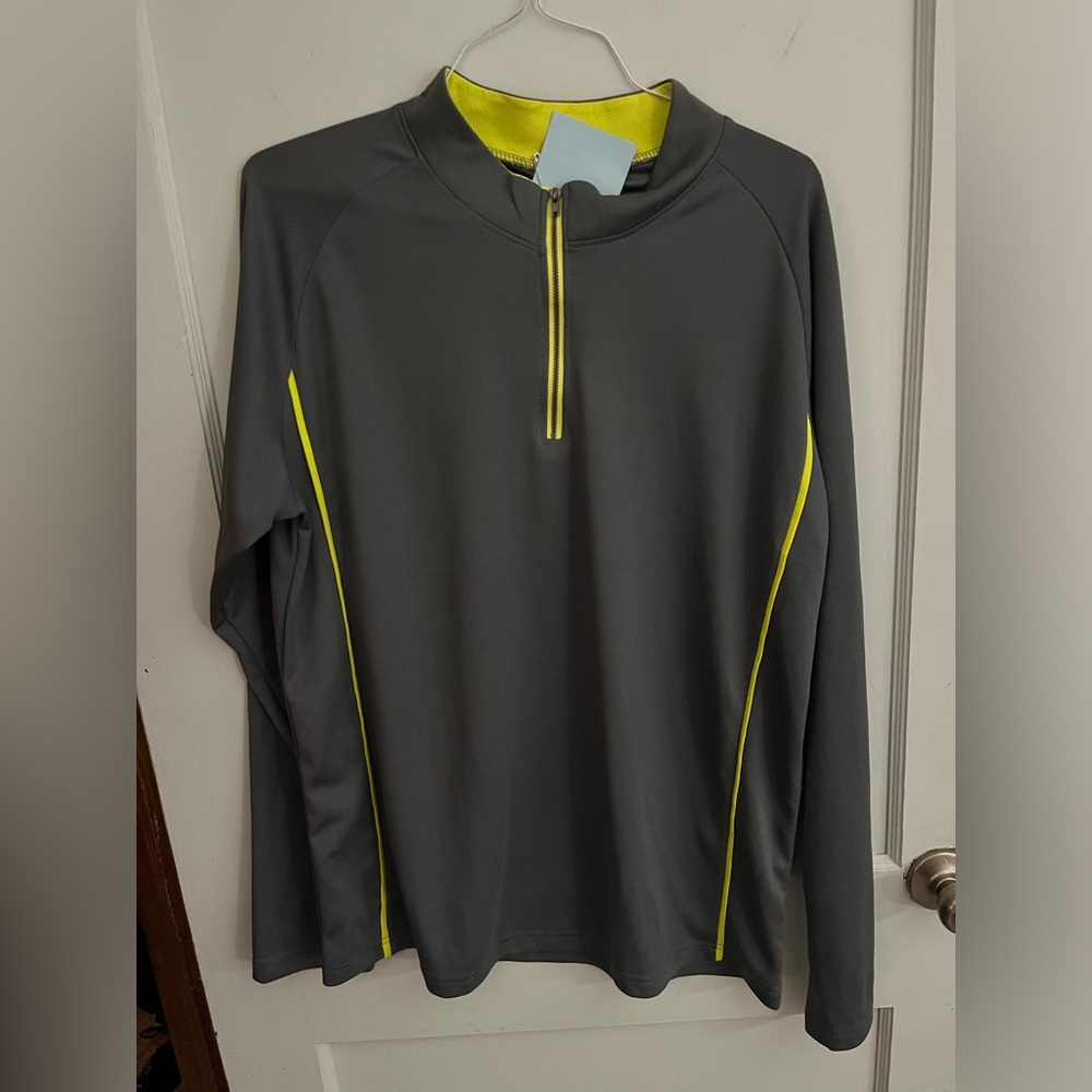Men’s quarter zip performance jacket 2X